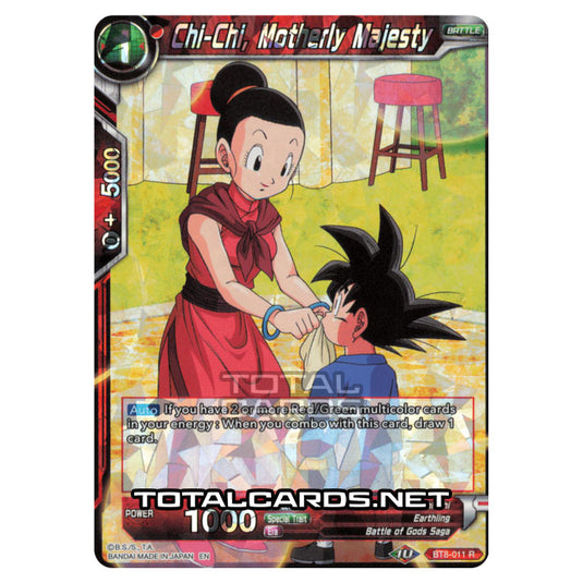 Dragon Ball Super - B08 - Malicious Machinations - Chi-Chi, Motherly Majesty - BT8-011
