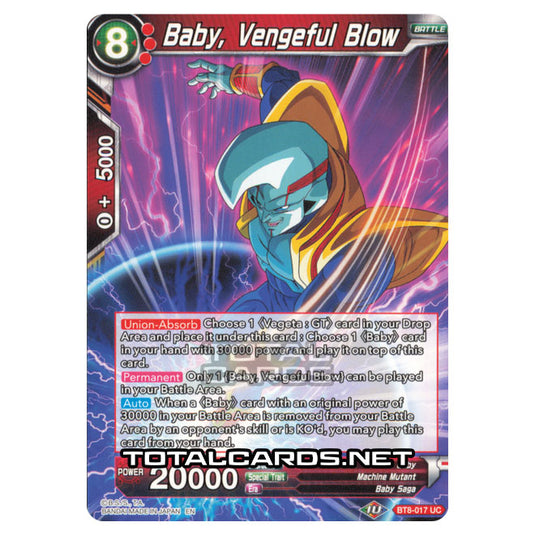 Dragon Ball Super - B08 - Malicious Machinations - Baby, Vengeful Blow - BT8-017