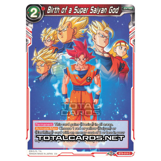 Dragon Ball Super - B08 - Malicious Machinations - Birth of a Super Saiyan God - BT8-019