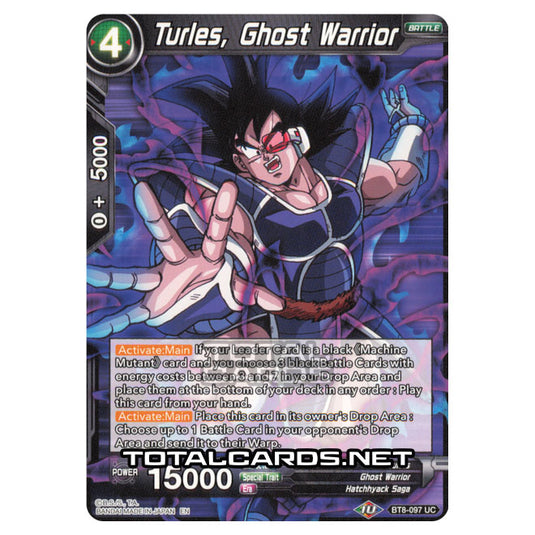 Dragon Ball Super - B08 - Malicious Machinations - Turles, Ghost Warrior - BT8-097
