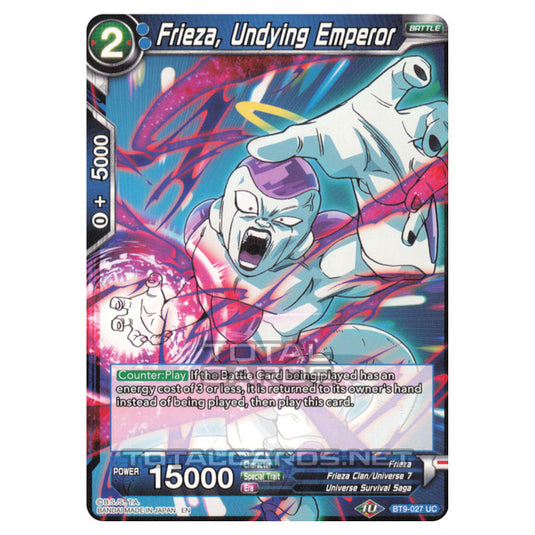 Dragon Ball Super - B09 - Universal Onslaught - Frieza, Undying Emperor - BT9-027
