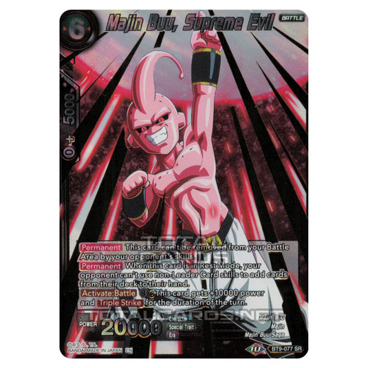 Dragon Ball Super - B09 - Universal Onslaught - Majin Buu, Supreme Evil - BT9-077