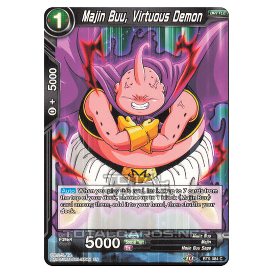 Dragon Ball Super - B09 - Universal Onslaught - Majin Buu, Virtuous Demon - BT9-084