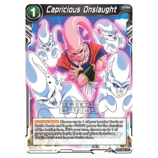 Dragon Ball Super - B09 - Universal Onslaught - Capricious Onslaught - BT9-085