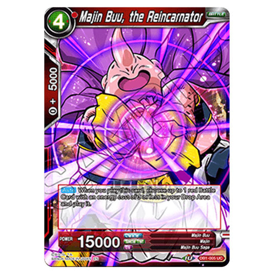 Dragon Ball Super - Draft Box 04 - Dragon Brawl - Majin Buu, the Reincarnator - DB1-005