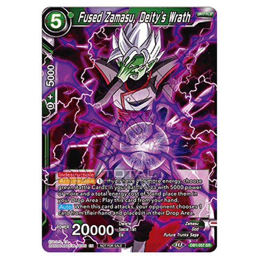 Dragon Ball Super - Draft Box 04 - Dragon Brawl - Fused Zamasu, Deity's Wrath - DB1-057_PR