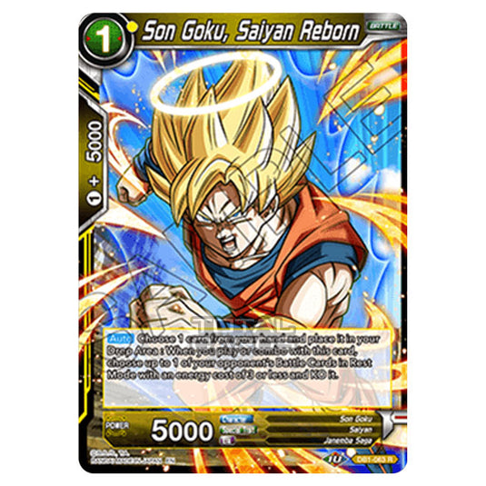 Dragon Ball Super - Draft Box 04 - Dragon Brawl - Son Goku, Saiyan Reborn - DB1-063