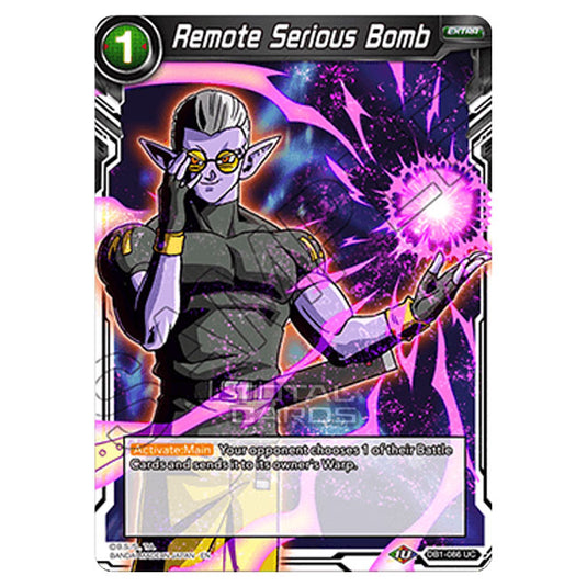 Dragon Ball Super - Draft Box 04 - Dragon Brawl - Remote Serious Bomb - DB1-086