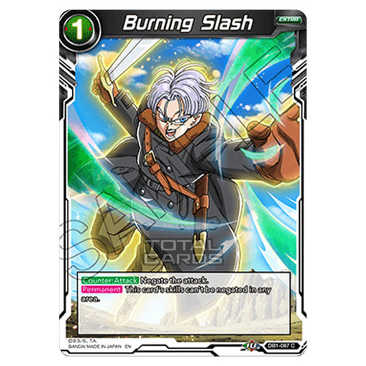 Dragon Ball Super - Draft Box 04 - Dragon Brawl - Burning Slash - DB1-087