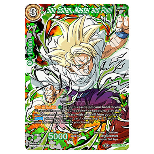 Dragon Ball Super - Draft Box 04 - Dragon Brawl - Son Gohan, Master and Pupil - DB1-098