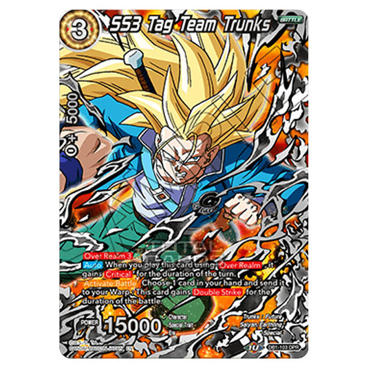 Dragon Ball Super - Draft Box 04 - Dragon Brawl - SS3 Tag Team Trunks - DB1-103