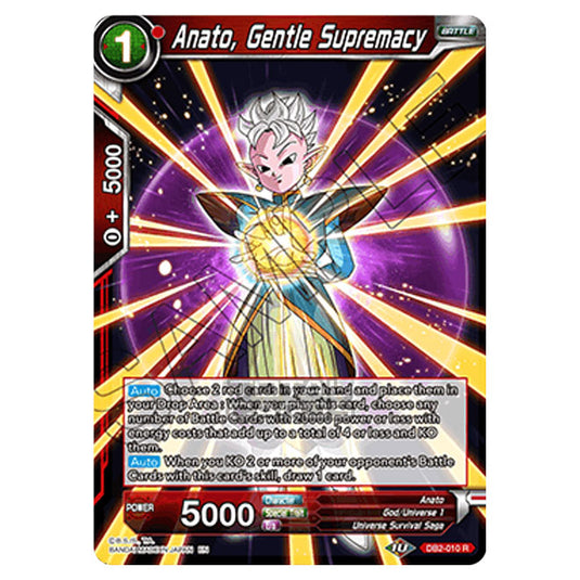 Dragon Ball Super - Draft Box 05 - Divine Multiverse - Anato, Gentle Supremacy - DB2-010