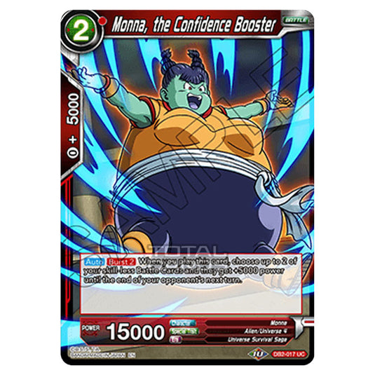 Dragon Ball Super - Draft Box 05 - Divine Multiverse - Monna, the Confidence Booster - DB2-017