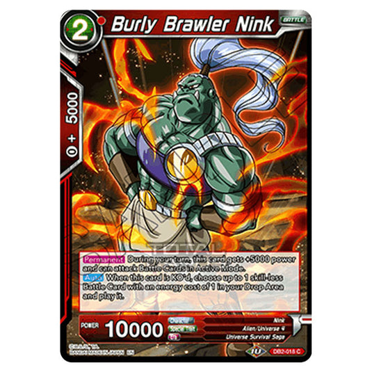 Dragon Ball Super - Draft Box 05 - Divine Multiverse - Burly Brawler Nink - DB2-018