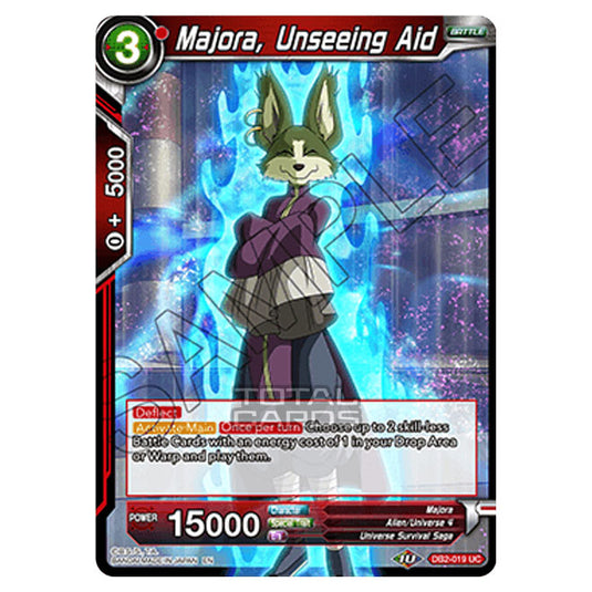 Dragon Ball Super - Draft Box 05 - Divine Multiverse - Majora, Unseeing Aid - DB2-019