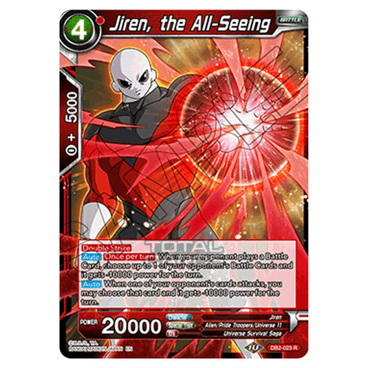 Dragon Ball Super - Draft Box 05 - Divine Multiverse - Jiren, the All-Seeing - DB2-023