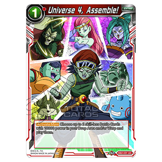 Dragon Ball Super - Draft Box 05 - Divine Multiverse - Universe 4, Assemble! - DB2-031