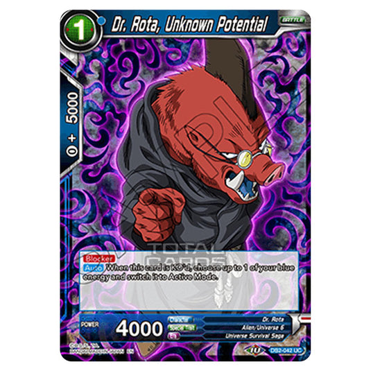 Dragon Ball Super - Draft Box 05 - Divine Multiverse - Dr. Rota, Unknown Potential - DB2-042