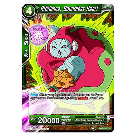 Dragon Ball Super - Draft Box 05 - Divine Multiverse - Ribrianne, Boundless Heart - DB2-070