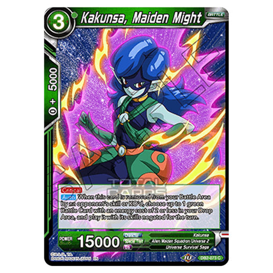 Dragon Ball Super - Draft Box 05 - Divine Multiverse - Kakunsa, Maiden Might - DB2-073