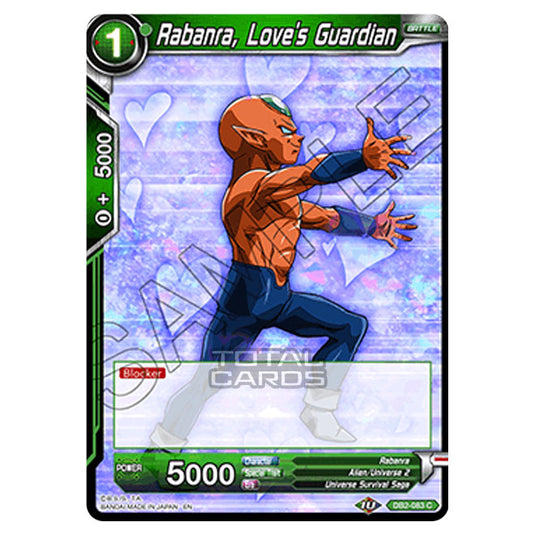 Dragon Ball Super - Draft Box 05 - Divine Multiverse - Rabanra, Love's Guardian - DB2-083