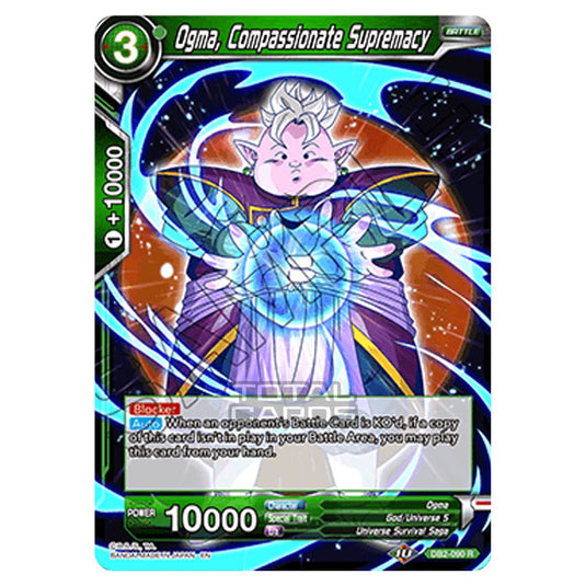 Dragon Ball Super - Draft Box 05 - Divine Multiverse - Ogma, Compassionate Supremacy - DB2-090