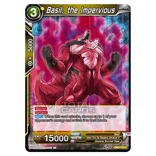 Dragon Ball Super - Draft Box 05 - Divine Multiverse - Basil, the Impervious - DB2-112