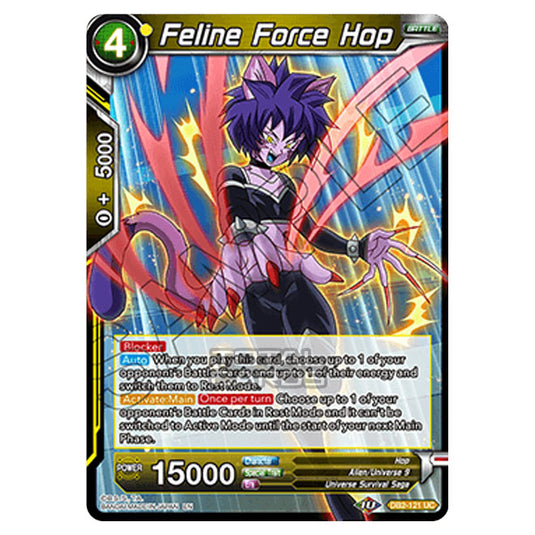 Dragon Ball Super - Draft Box 05 - Divine Multiverse - Feline Force Hop - DB2-121