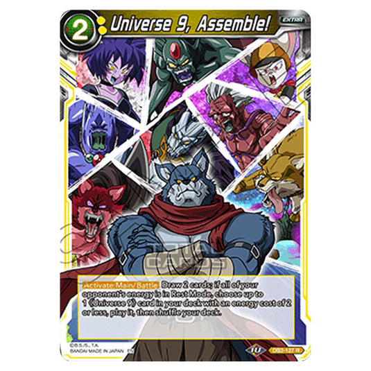 Dragon Ball Super - Draft Box 05 - Divine Multiverse - Universe 9, Assemble! - DB2-127