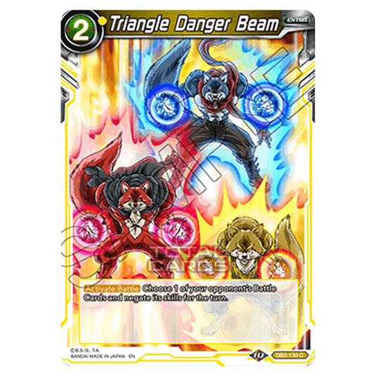 Dragon Ball Super - Draft Box 05 - Divine Multiverse - Triangle Danger Beam - DB2-130