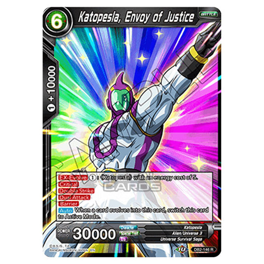 Dragon Ball Super - Draft Box 05 - Divine Multiverse - Katopesla, Envoy of Justice - DB2-146