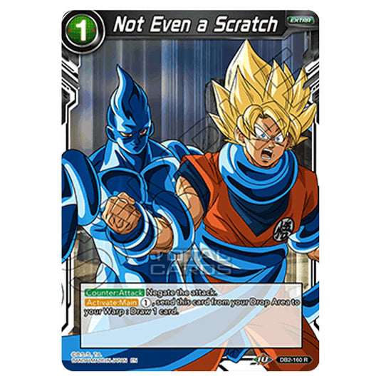 Dragon Ball Super - Draft Box 05 - Divine Multiverse - Not Even a Scratch - DB2-160