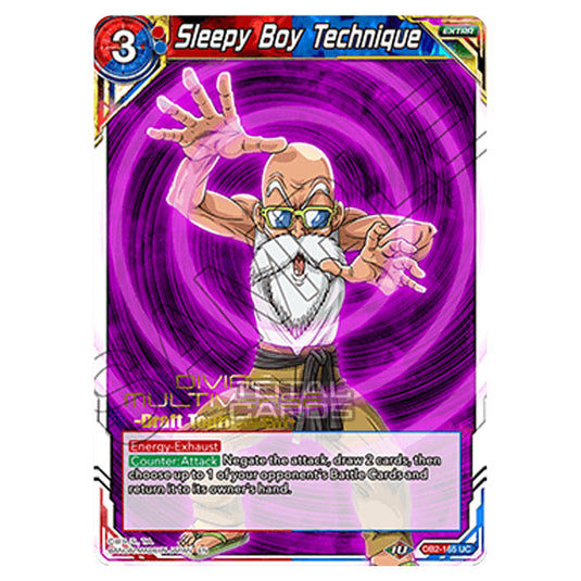 Dragon Ball Super - Draft Box 05 - Divine Multiverse - Sleepy Boy Technique - DB2-165