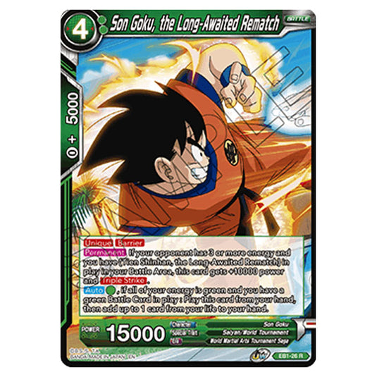 Dragon Ball Super - EB1 - Battle Evolution - Son Goku, the Long-Awaited Rematch - EB1-26