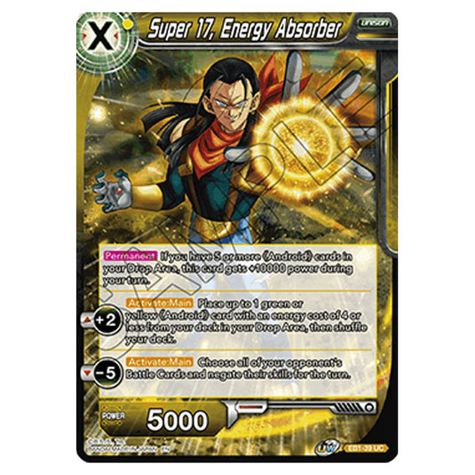 Dragon Ball Super - EB1 - Battle Evolution - Super 17, Energy Absorber - EB1-39