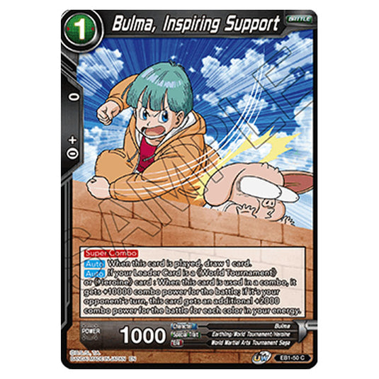 Dragon Ball Super - EB1 - Battle Evolution - Bulma, Inspiring Support - EB1-50