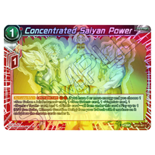 Dragon Ball Super - B24 - Beyond Generations - Concentrated Saiyan Power - BT24-007 (Foil)