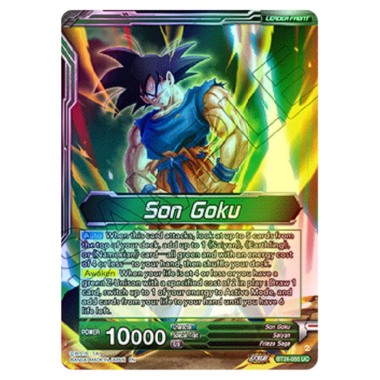 Dragon Ball Super - B24 - Beyond Generations - Son Goku - BT24-055 (Foil)