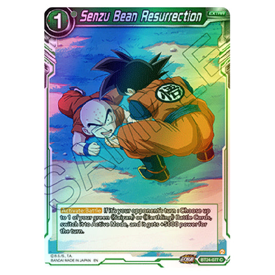 Dragon Ball Super - B24 - Beyond Generations - Senzu Bean Resurrection - BT24-077 (Foil)