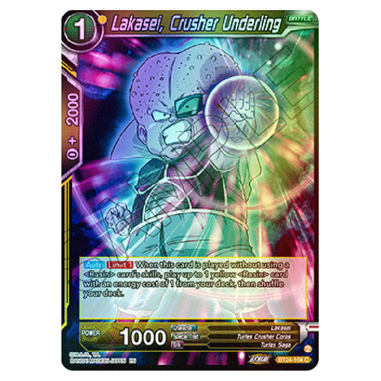 Dragon Ball Super - B24 - Beyond Generations - Lakasei, Crusher Underling - BT24-104 (Foil)