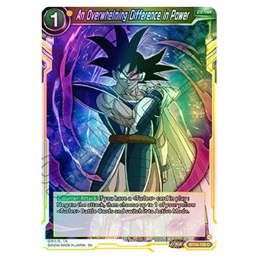 Dragon Ball Super - B24 - Beyond Generations - An Overwhelming Difference in Power - BT24-109 (Foil)