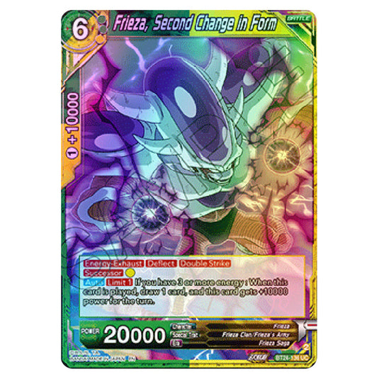 Dragon Ball Super - B24 - Beyond Generations - Frieza, Second Change in Form - BT24-136 (Foil)