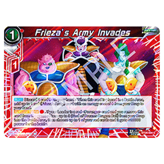 Frieza’s Army Invades Common card from the Dragon Ball Super Card Game set Prismatic Clash