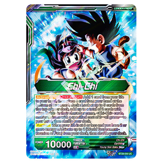 Chi-Chi // Chi-Chi, Maiden Spirit Uncommon card from the Dragon Ball Super Card Game set Prismatic Clash