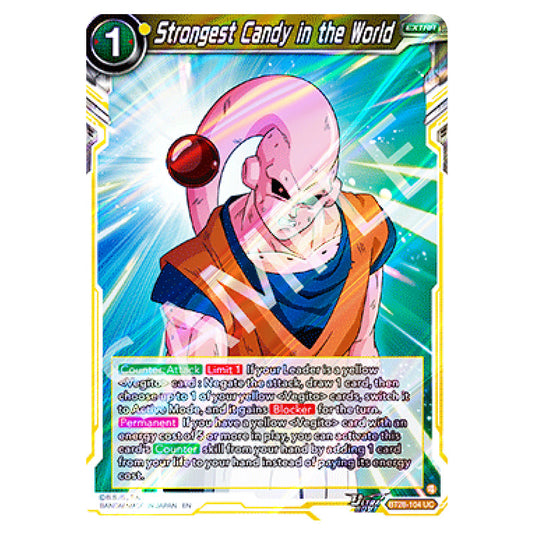 Strongest Candy in the World Uncommon card from the Dragon Ball Super Card Game set Prismatic Clash