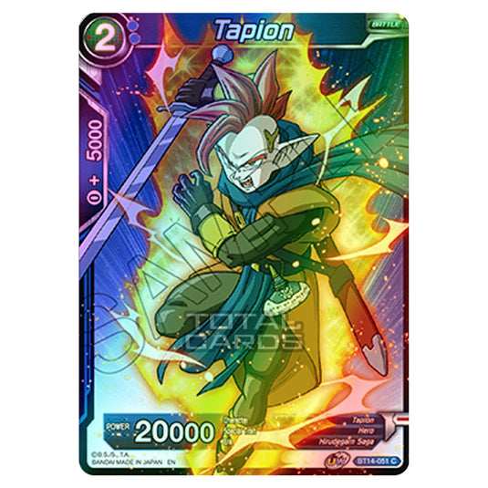 Dragon Ball Super - B14 - Cross Spirits - Tapion - BT14-051 (Foil)