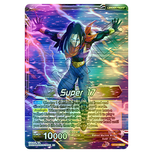 Dragon Ball Super - B14 - Cross Spirits - Super 17 - BT14-092 (Foil)