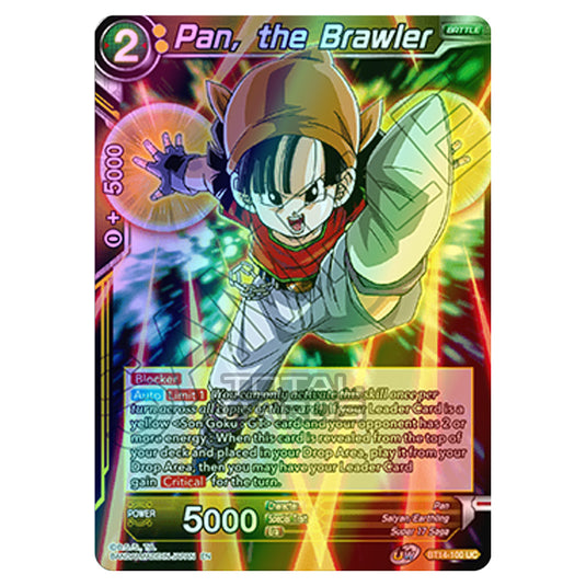 Dragon Ball Super - B14 - Cross Spirits - Pan, the Brawler - BT14-100 (Foil)