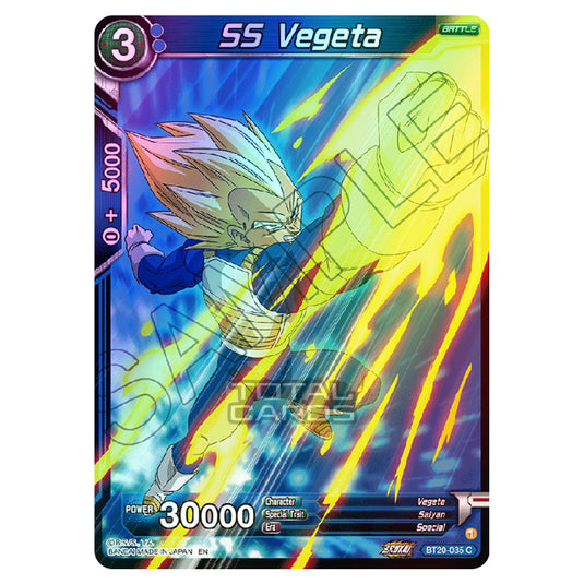 Dragon Ball Super - B20 - Power Absorbed - SS Vegeta - BT20-035 (Foil)