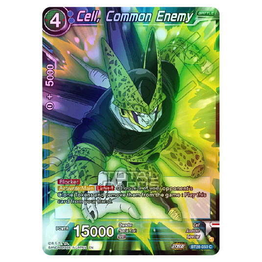 Dragon Ball Super - B20 - Power Absorbed - Cell, Common Enemy - BT20-050 (Foil)